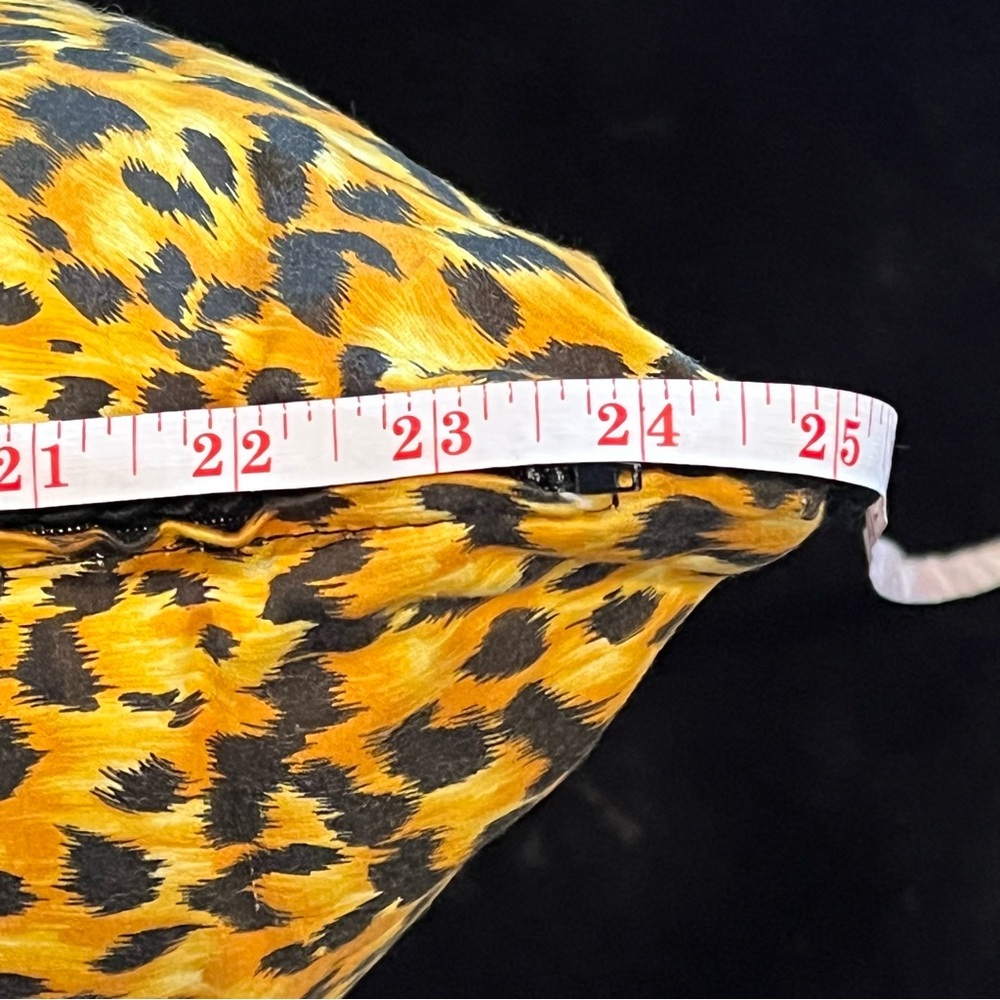 Versace Home Animal Print Decorative Throw Pillow Large Vintage - Picture 6 of 7